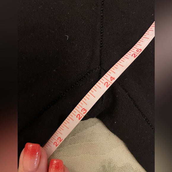 Bebe Skinny High Elastic Stretch Waist Zipper Front Black Pants XS TP - US Made - Picture 12 of 16